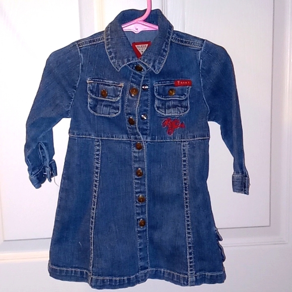 Baby Guess Denim Dress - Picture 1 of 6